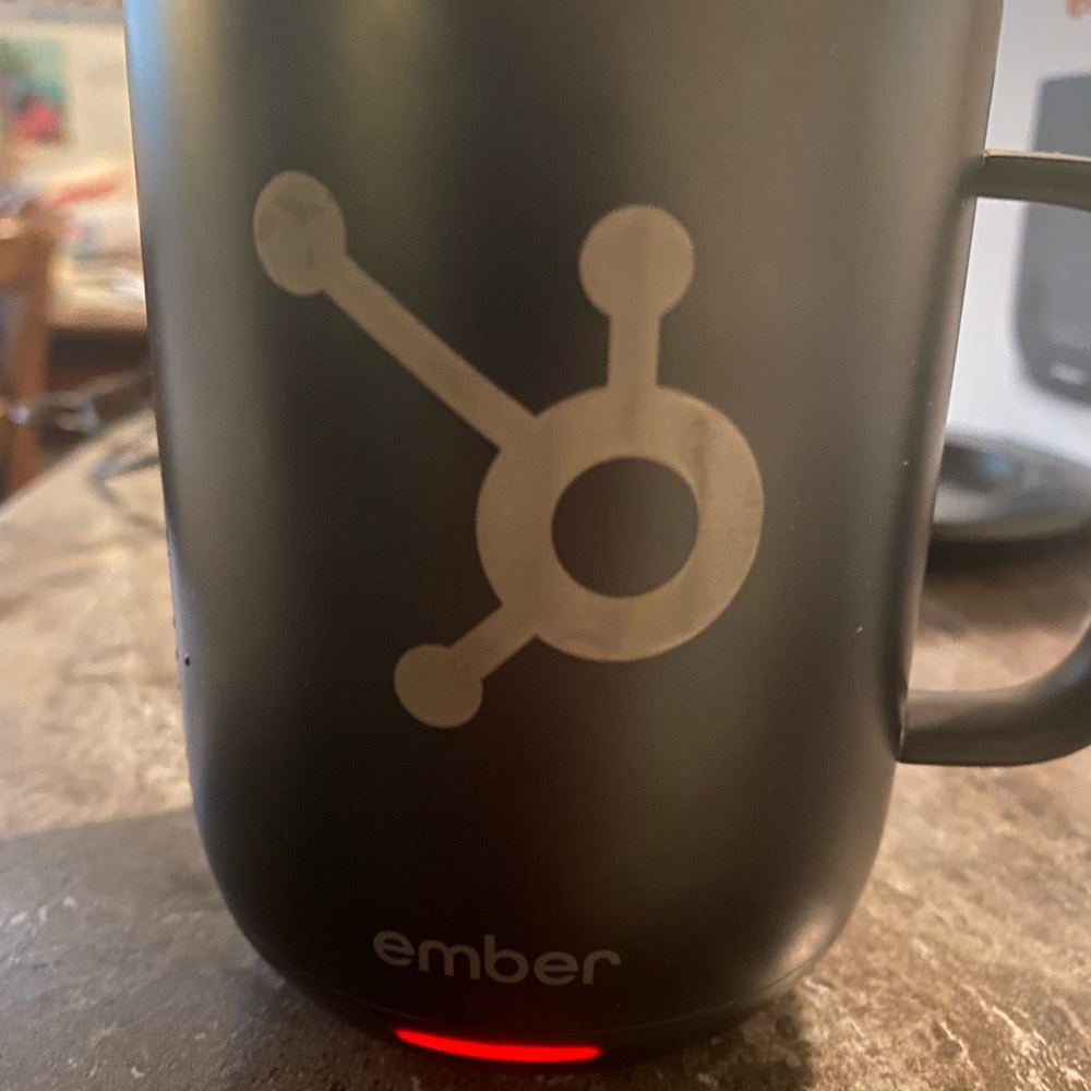 Black Ember Heated Mug